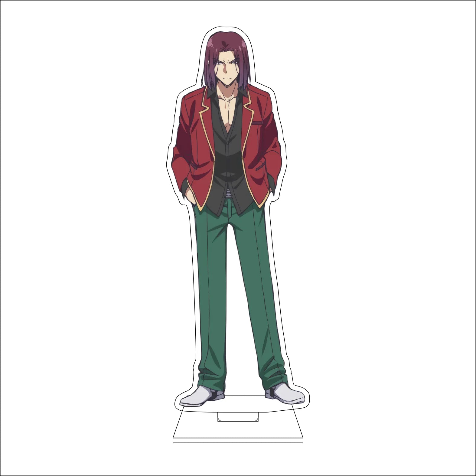 16CM Anime Classroom of the Elite Cosplay Acrylic Figure Stand Plate Ibuki Mio Karuizawa Kei Horikita Suzune Ornaments Gifts