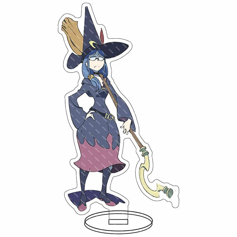 16CM Anime Figure Little Witch Academia‌ Kagari Lotte Jansson Sucy Manbavaran Diana Cavendish Cos Acrylic Stand Ornaments Gifts