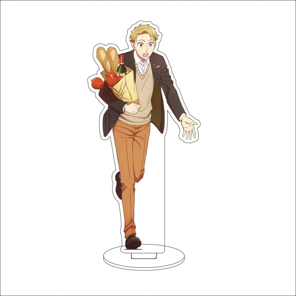 16CM Anime SPY×FAMILY Yor Forger Anya Forger Loid Forger Bond Forger Cos Acrylic Figure Stand Ornaments Chrismas Gifts