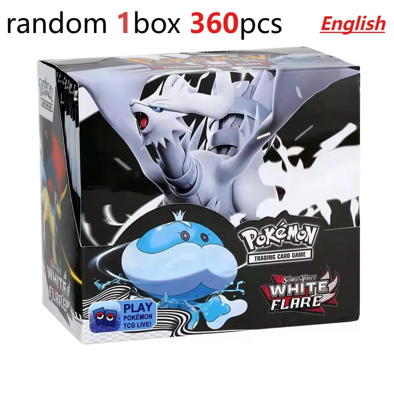 fun 360Pcs Pokemon Card TCG Scarlet&Violet Prismatic Evolutions 151 Prism 36 Pack Pokemon Booster Box Collectible Tradiner Card