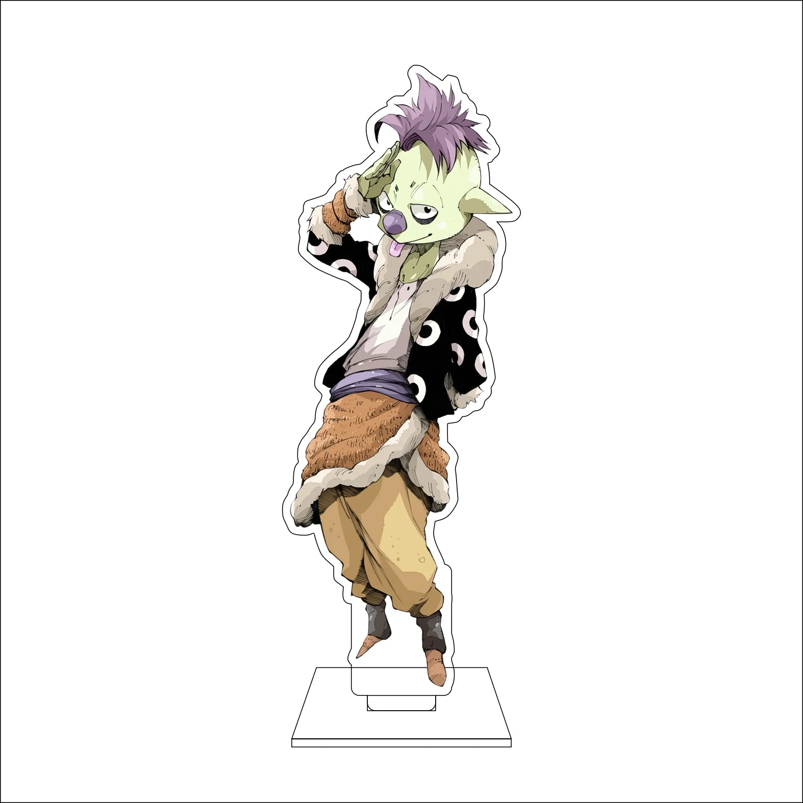 16CM Anime Rimuru Tempest Diablo shuna Shizue Izawa Cosplay Acrylic Figure Stand Plate Ornaments Gifts