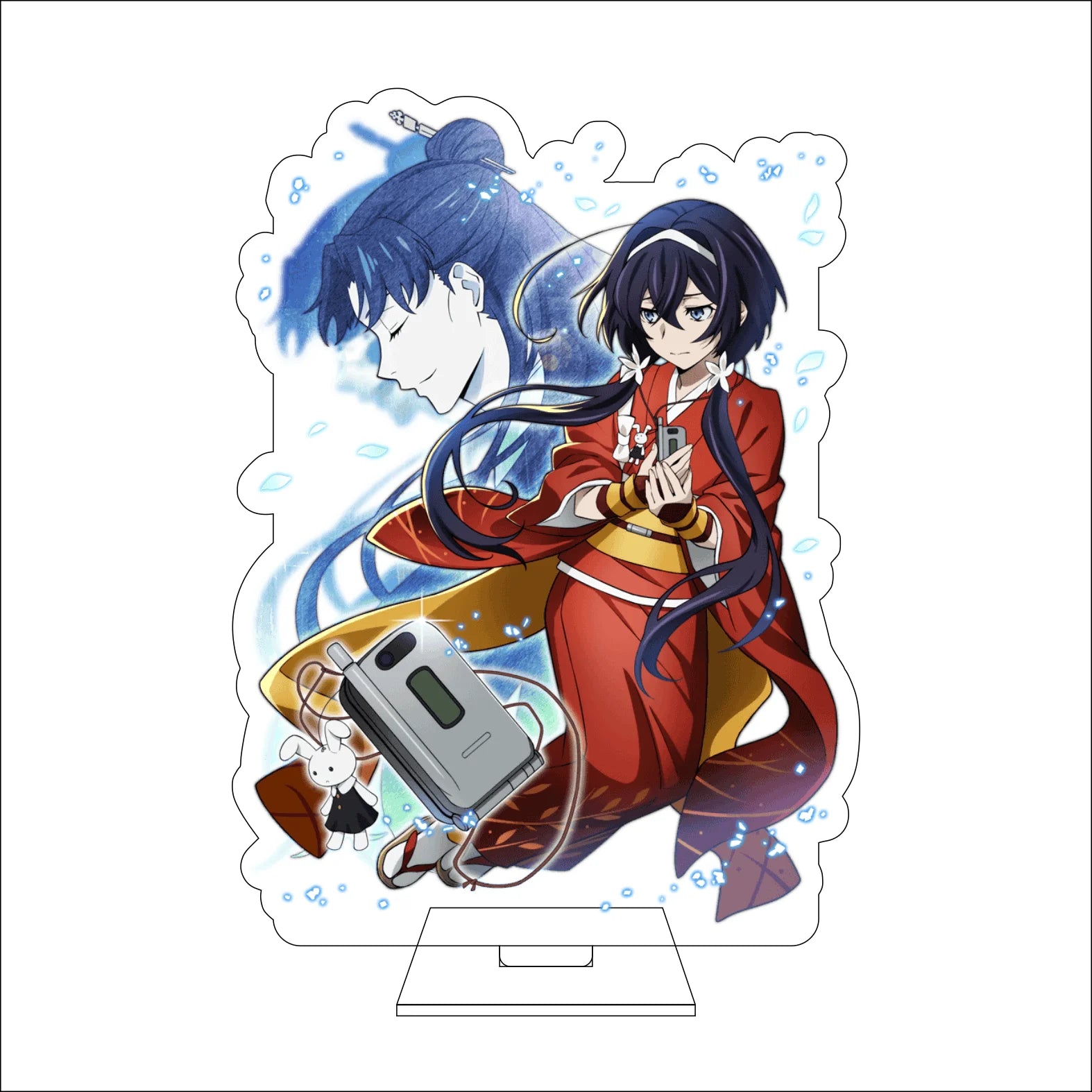 16CM Anime Bungo Stray Dogs Cosplay Acrylic Figure Stand Plate Ryunosuke Akutagawa Nakahara Chuuya Ornaments Gifts