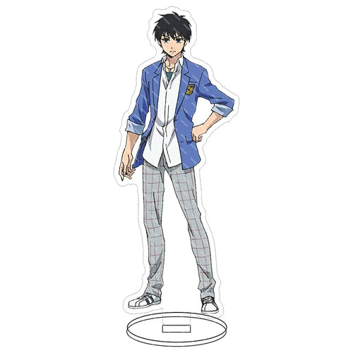 16CM Anime Figure High-Rise Invasion‌ Honjo Yuri Nise Mayuko Arasaki Kunoe Mayuko Nise Cos Acrylic Stand Ornaments Gifts