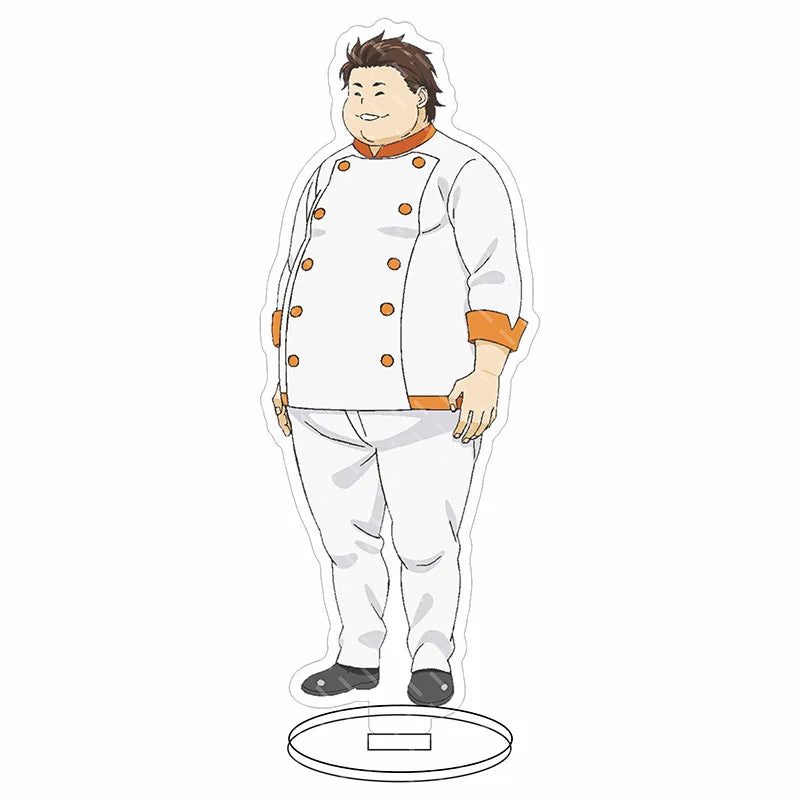 16CM Anime Figure Food Wars! Shokugeki no Soma Yukihira Soma Nakiri Erina Tadokoro Megumi Cos Acrylic Stand Ornaments Gifts
