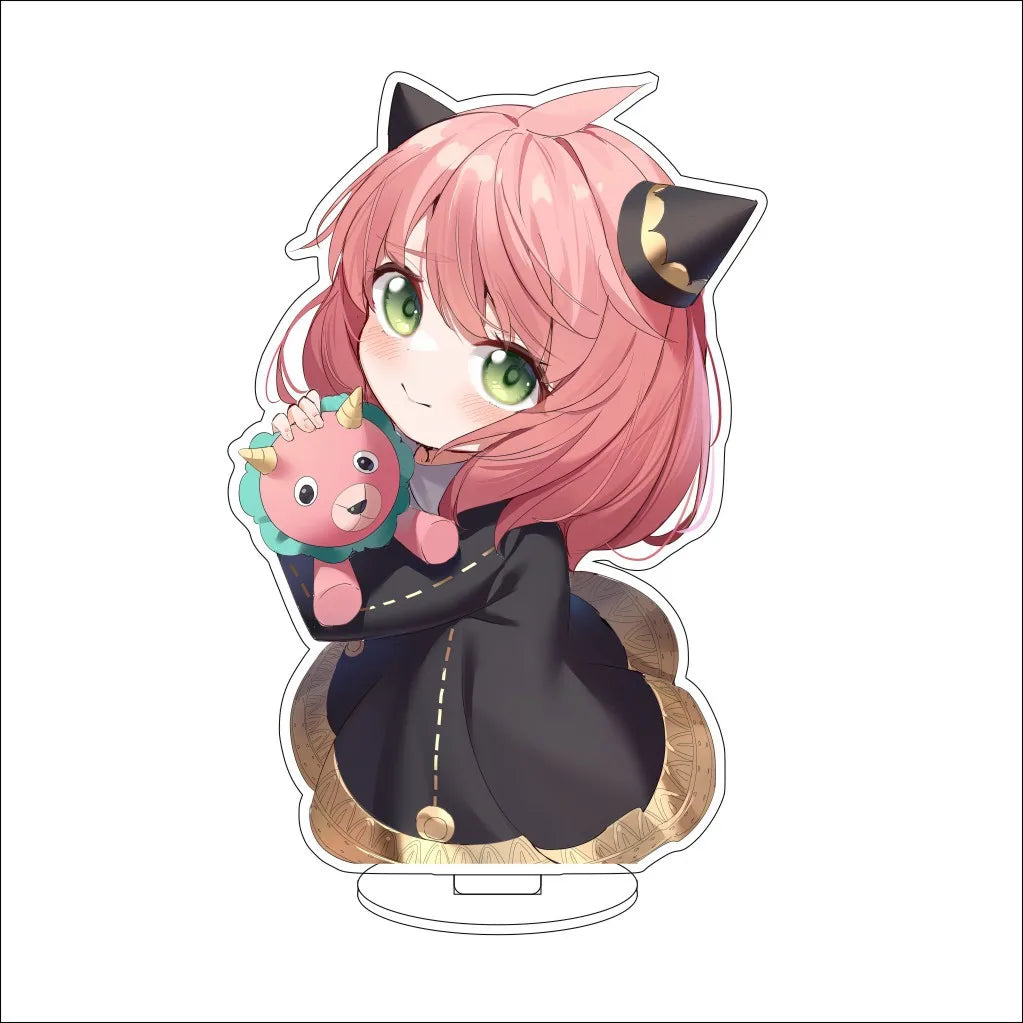 16CM Anime SPY×FAMILY Yor Forger Anya Forger Loid Forger Bond Forger Cos Acrylic Figure Stand Ornaments Chrismas Gifts