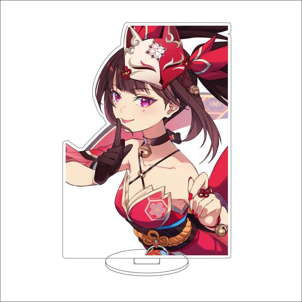16CM Game Anime Honkai: Star Rail Sparxie Sparkle Cos Acrylic Figure Stand Ornaments Birthday Chrismas Lovely Gifts