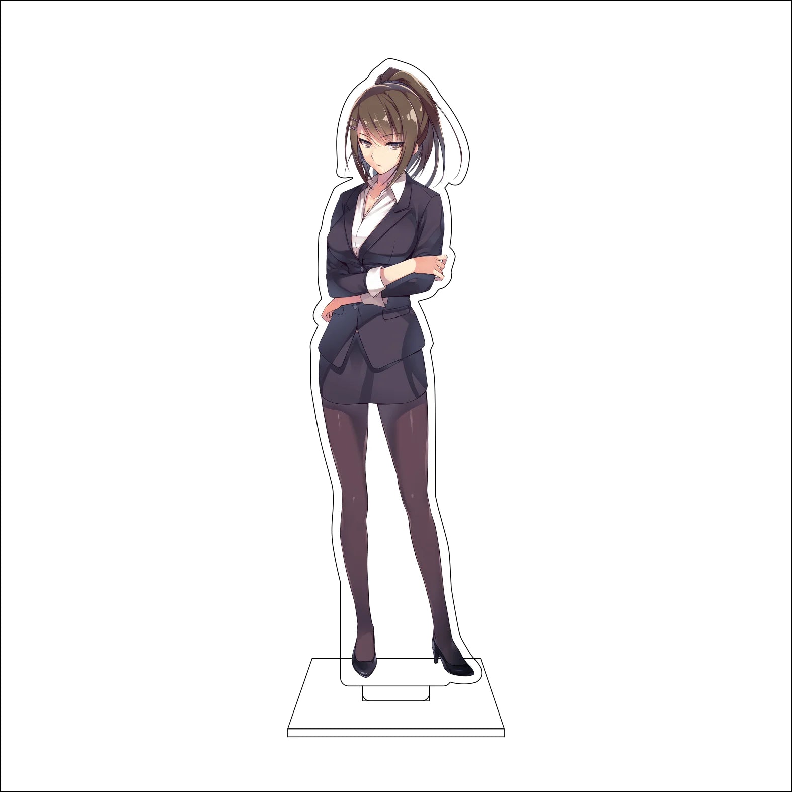 16CM Anime Classroom of the Elite Cosplay Acrylic Figure Stand Plate Ibuki Mio Karuizawa Kei Horikita Suzune Ornaments Gifts