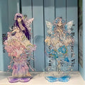 Frieren Beyond Journey's End Fern Rose Fairies Anime Acrylic Stand Figure Model Plate Breastpin Cosplay Emblem Decor