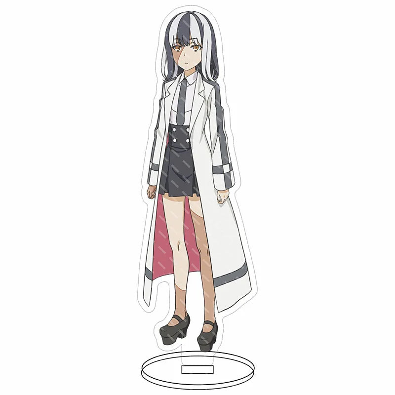 16CM Anime Figure A Certain Scientific Railgun‌ Misaka Mikoto Shirai Kuroko Uiharu Kazari Cos Acrylic Stand Ornaments Gifts
