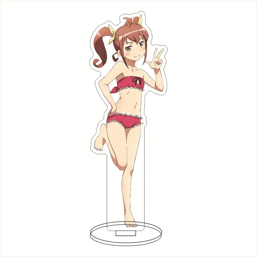16CM Anime Figure My Little Sister Can't Be This Cute! Oreimo Kosaka kirino Gokou Ruri Cos Acrylic Stand Ornaments Cute Gifts