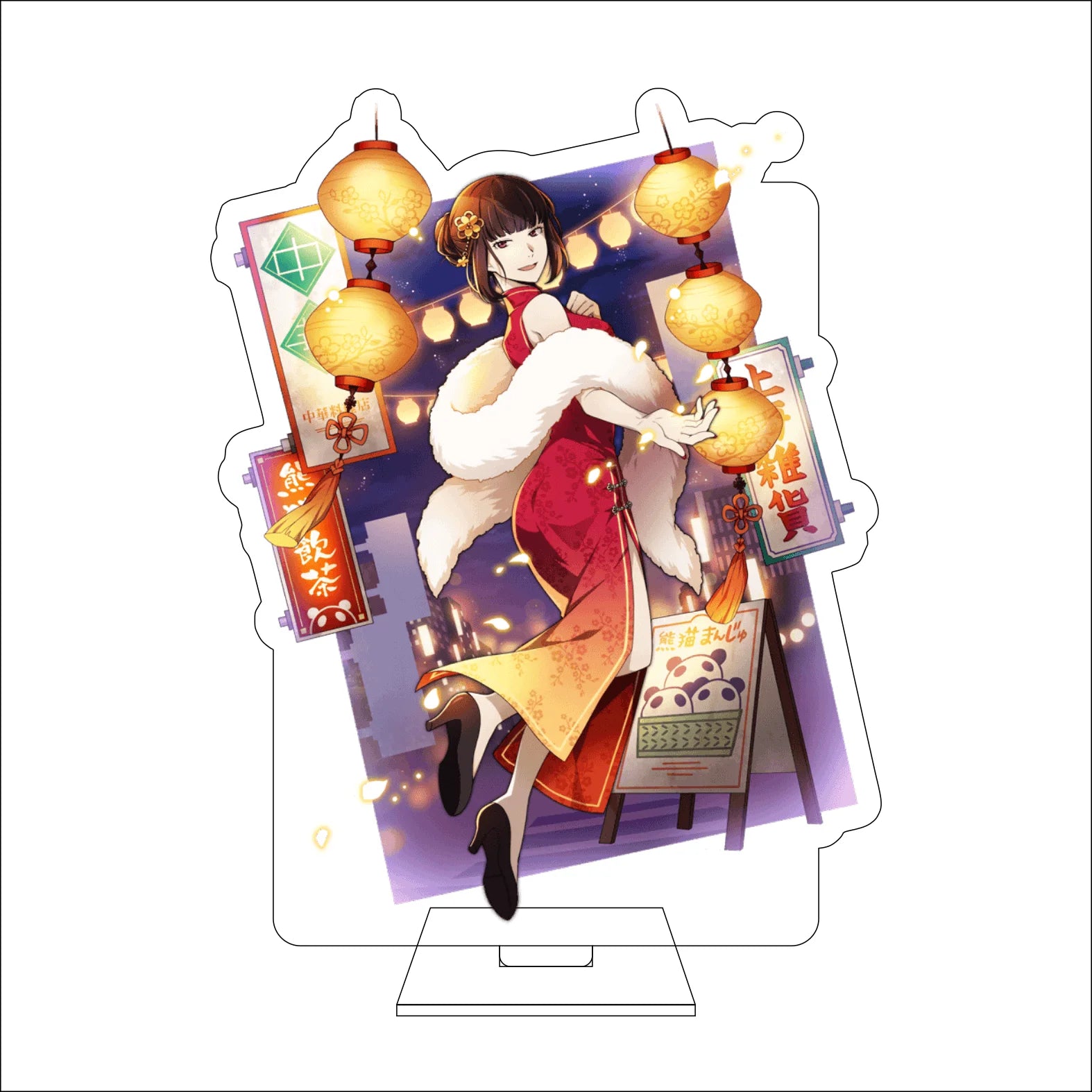 16CM Anime Bungo Stray Dogs Cosplay Acrylic Figure Stand Plate Ryunosuke Akutagawa Nakahara Chuuya Ornaments Gifts