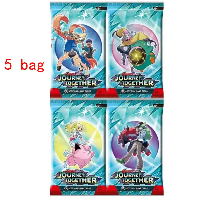 360pcs Pokemon Card Scarlet & Violet Prismatic Evolutions Pokemon Box English Booster Battle 151 Ultra Prism Booster Battle Card