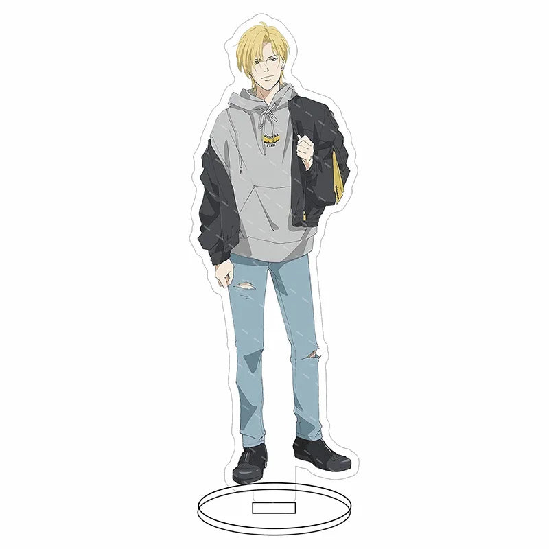 16CM Anime Acrylic Figure BANANA FISH Ash Lynx Aslan Jade Callenreese‌ Eiji Okumura Cos Chrismas Gifts Stand Ornaments