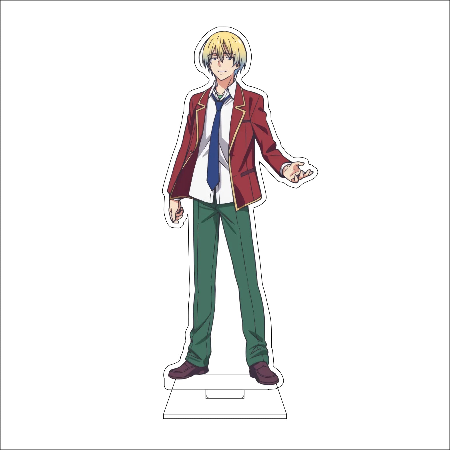 16CM Anime Classroom of the Elite Cosplay Acrylic Figure Stand Plate Ibuki Mio Karuizawa Kei Horikita Suzune Ornaments Gifts