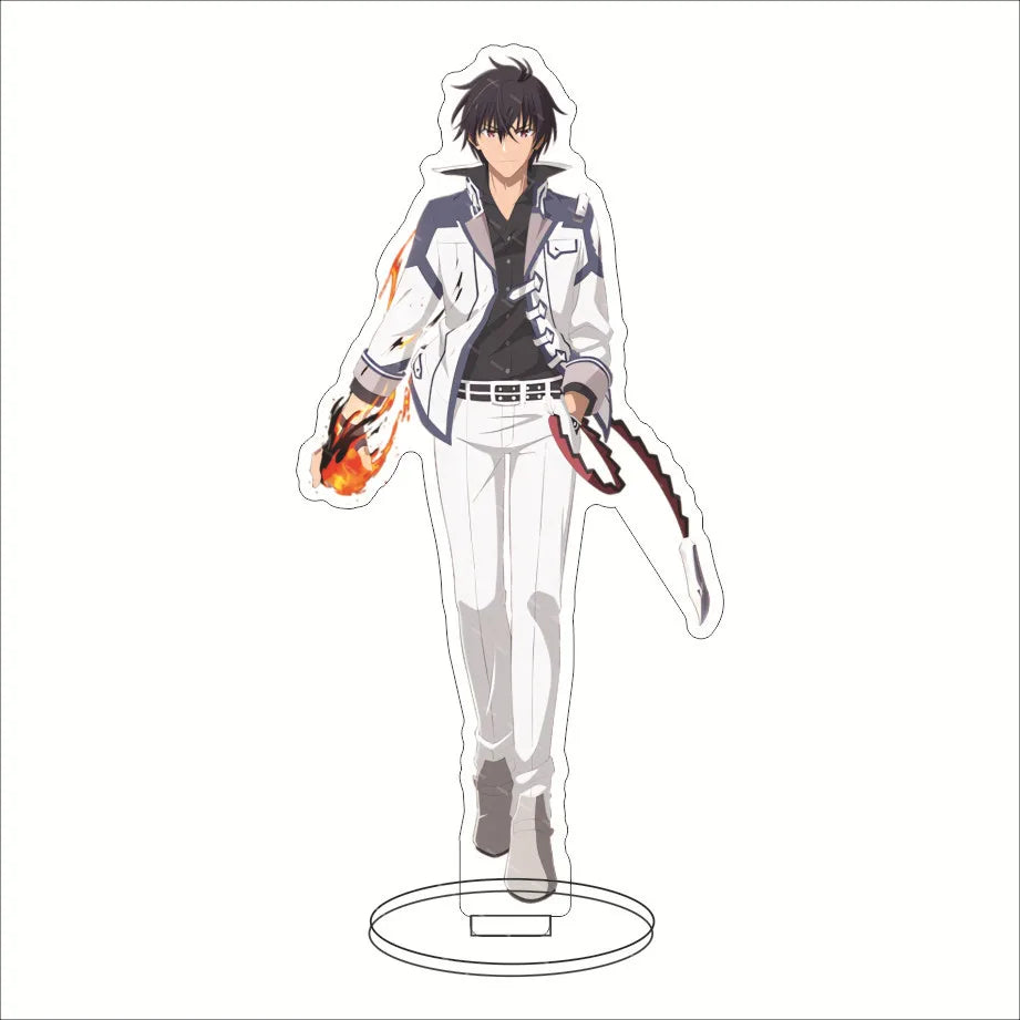 16CM Anime Figure The Misfit of Demon King Academy Misha Necron Sasha Necron Misha Ilioroggo Cos Acrylic Stand Ornaments Gifts