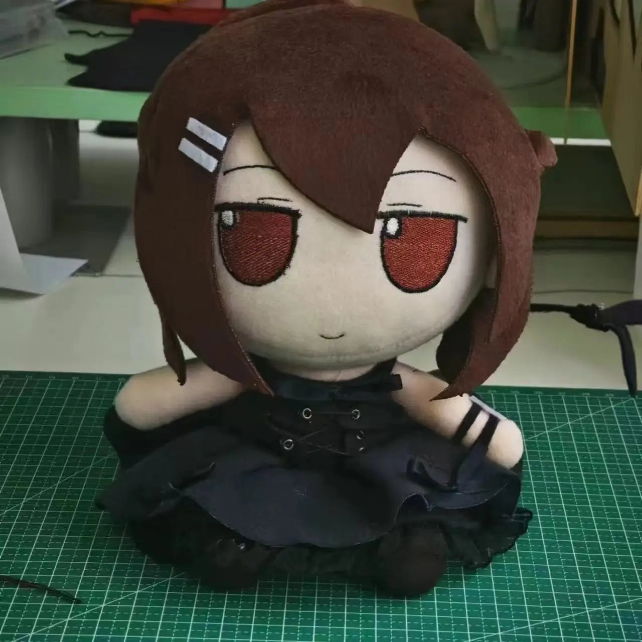Anime Minakami Yuki Cosplay 20cm Stuffed Cotton Doll Toys Dress-Up Cos Plush Figure Mascot Birthday Fans Gift