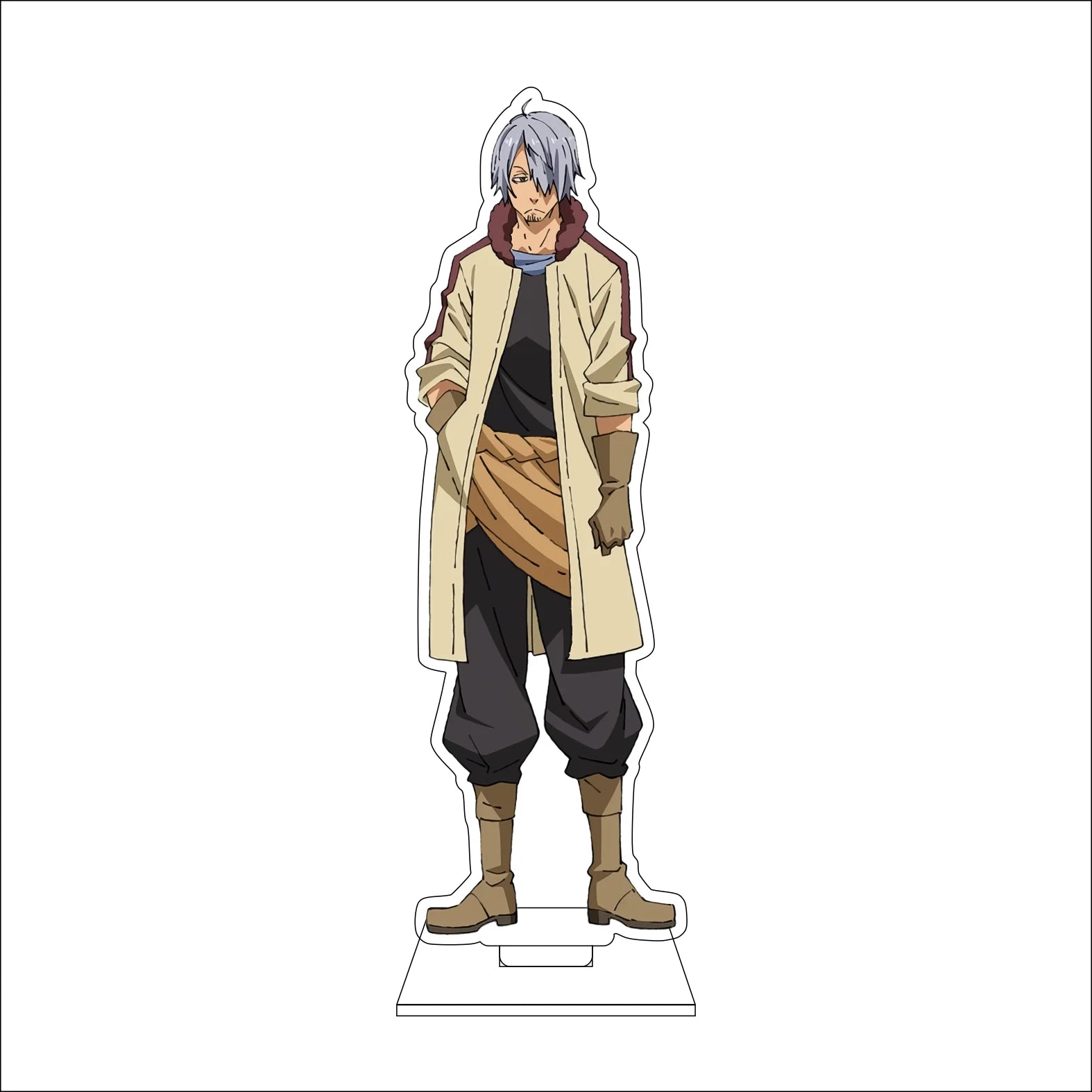 16CM Anime Rimuru Tempest Diablo shuna Shizue Izawa Cosplay Acrylic Figure Stand Plate Ornaments Gifts