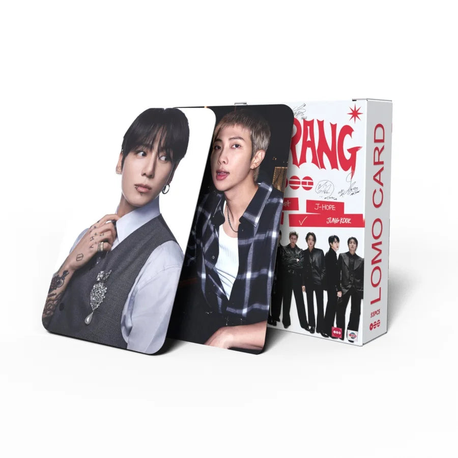 KPOP JIN Personal new album ECHO.new album "Proof" Kpop JUNG KOOK.LOMO card double-sided high-definition printing card