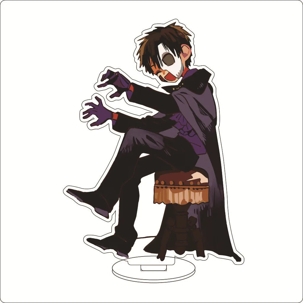 16CM Anime Toilet bound Hanako kun‌ Minamoto Kou Akane Aoi Nanamine Sakura Cos Acrylic Figure Stand Ornaments Chirstmas Gifts