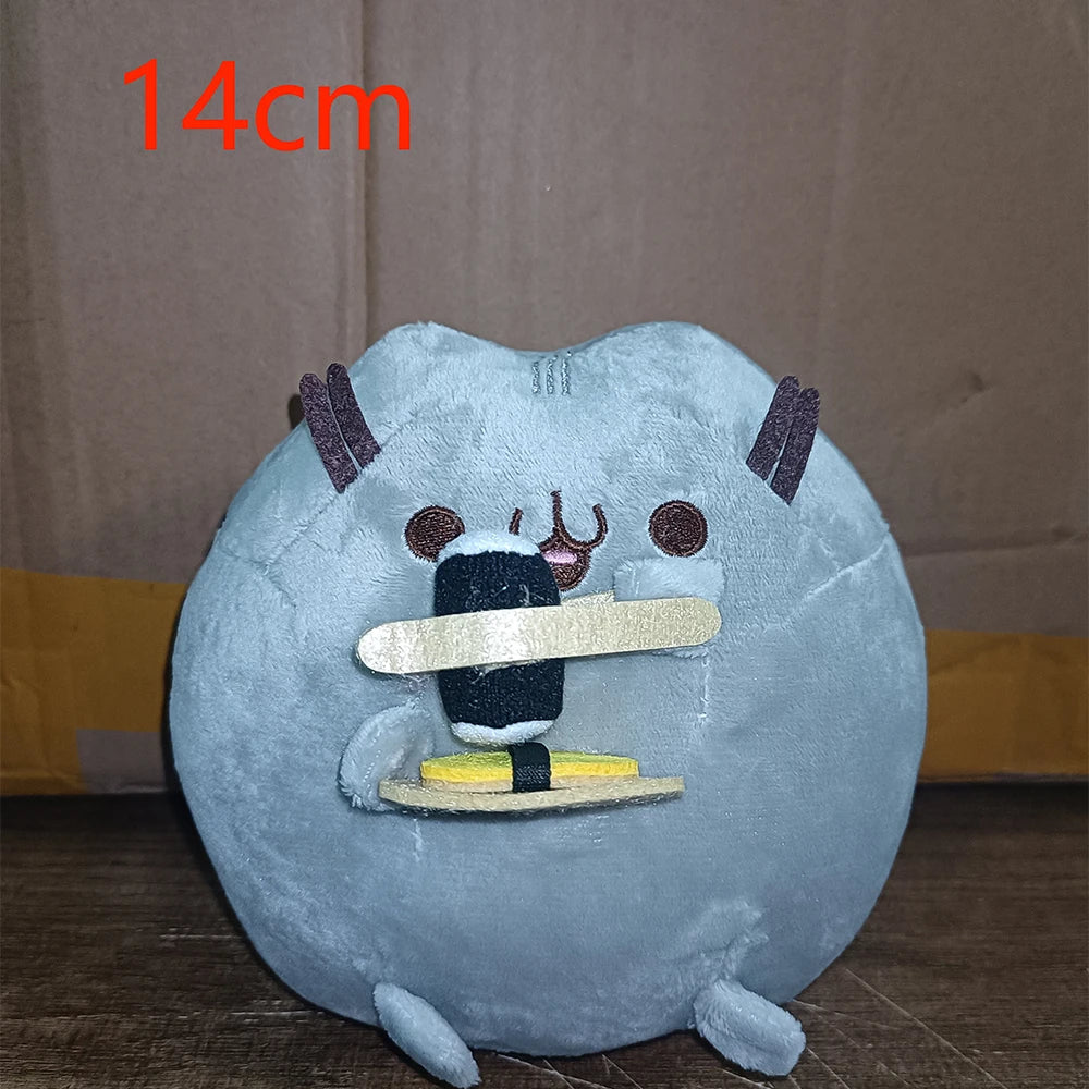 Simulated Cat Doll Plush Toy Anime Cat Soft Home Decoration Tabletop Bedroom Decoration Kids Toy Series Accessories Gifts/