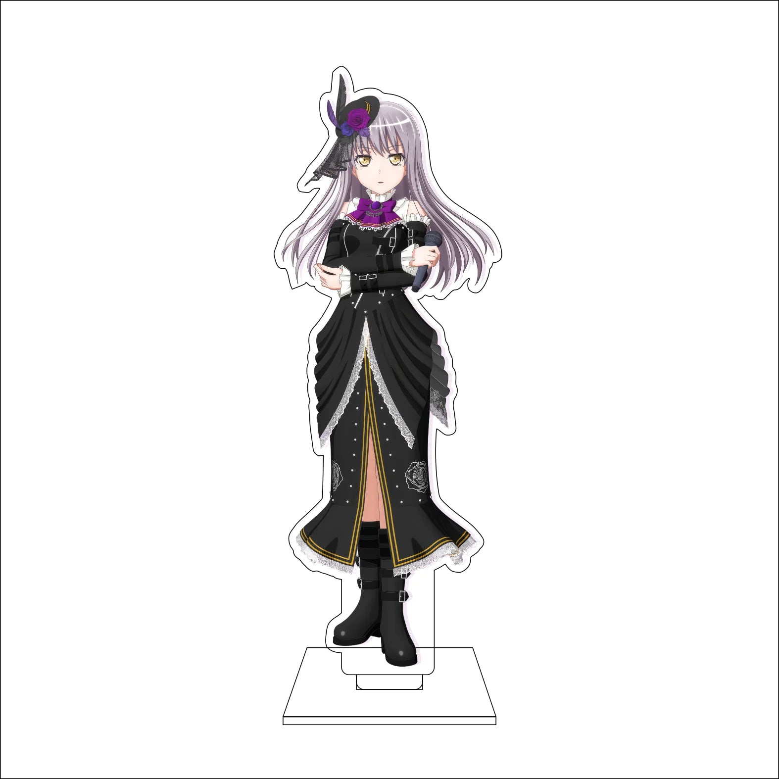 16CM Anime BanG Dream! Cosplay Acrylic Figure Stand Plate Ran Mitake Moca Aoba Himari Uehara Tomoe Udagawa Ornaments Gifts