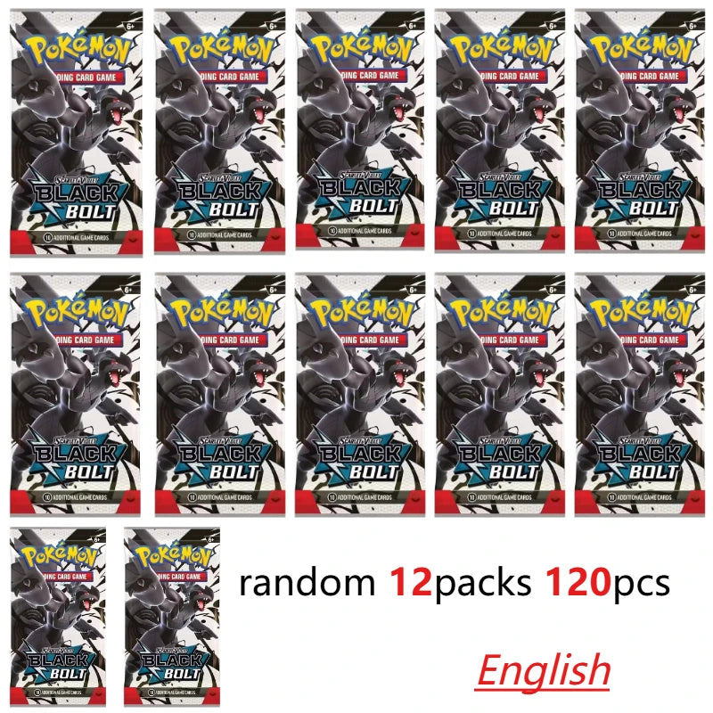 fun 360Pcs Pokemon Card TCG Scarlet&Violet Prismatic Evolutions 151 Prism 36 Pack Pokemon Booster Box Collectible Tradiner Card