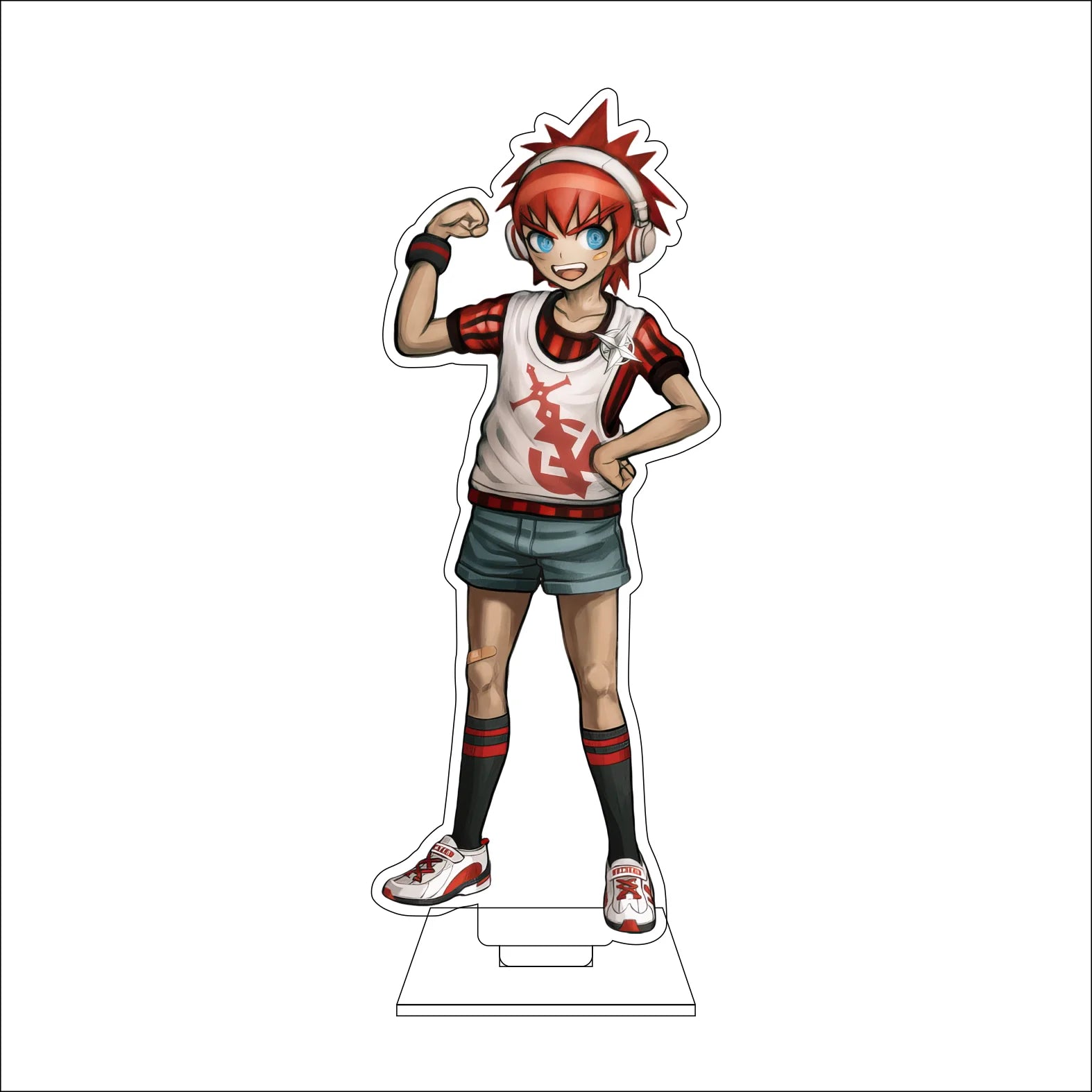 16CM Anime Danganronpa Cosplay Acrylic Figure Stand Plate Naegi Makoto Maizono Sayaka Genocider Syo Ornaments Gifts
