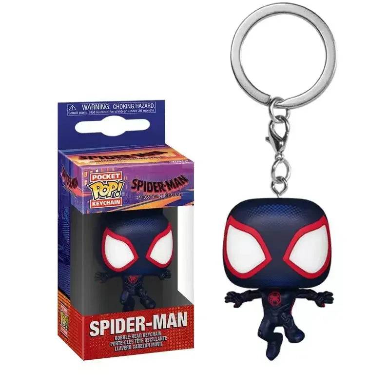 NEW FUNKO POP Spider-Man Spider-GWEN GREEN GOBLIN ZOMBIE HUNTER SPIDEY Peter Parker Mysterio Keychain Vinyl Figure Toys