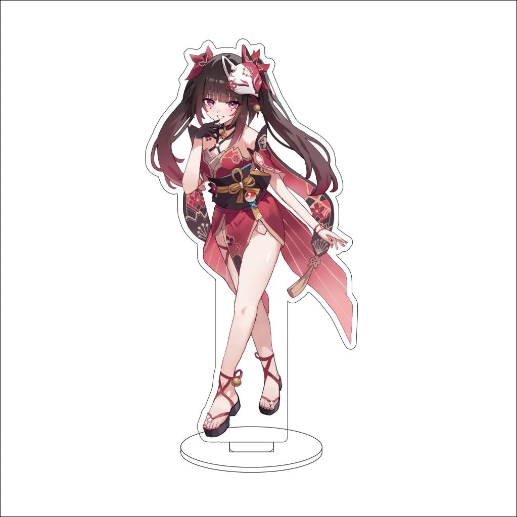16CM Game Anime Honkai: Star Rail Sparxie Sparkle Cos Acrylic Figure Stand Ornaments Birthday Chrismas Lovely Gifts