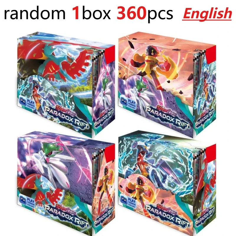 fun 360Pcs Pokemon Card TCG Scarlet&Violet Prismatic Evolutions 151 Prism 36 Pack Pokemon Booster Box Collectible Tradiner Card