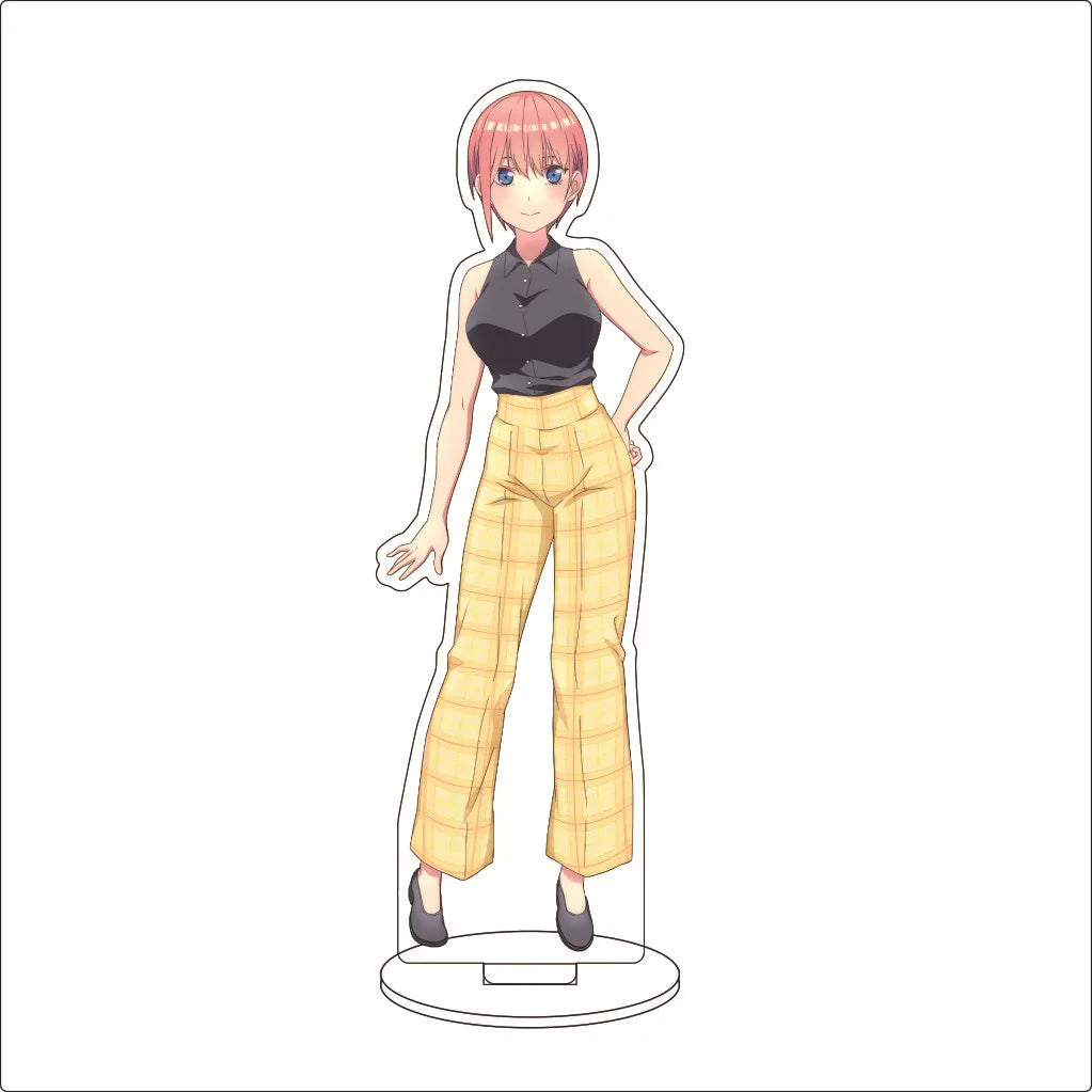 16CM Anime The Quintessential Quintuplets Nakano Nino Nakano Yotsuba Nakano Miku Nakano Ichika Cos Acrylic Figure Stand Ornament