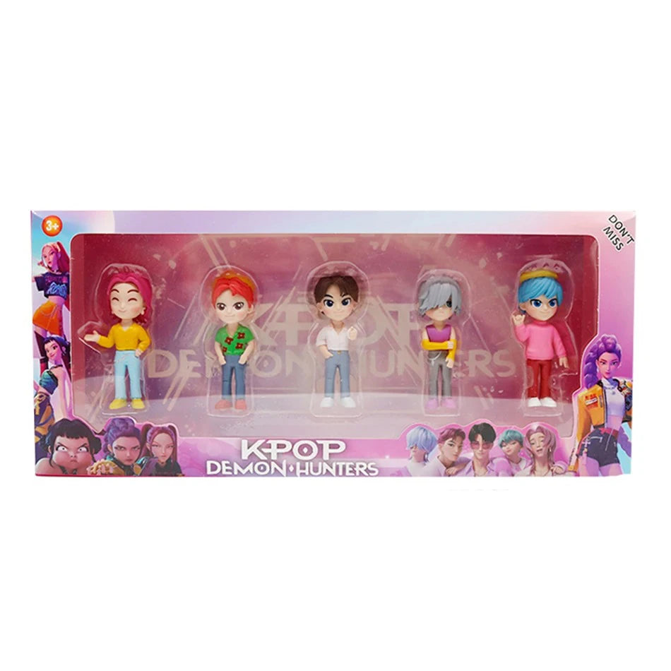 2027 Anime Kpop Devil Hunter Blind Box Disassembly Fun Blind Bag Small statue Peripheral model Desktop Blind box decoration gift