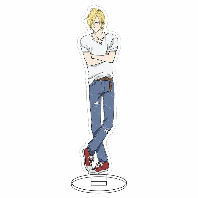 16CM Anime Acrylic Figure BANANA FISH Ash Lynx Aslan Jade Callenreese‌ Eiji Okumura Cos Chrismas Gifts Stand Ornaments