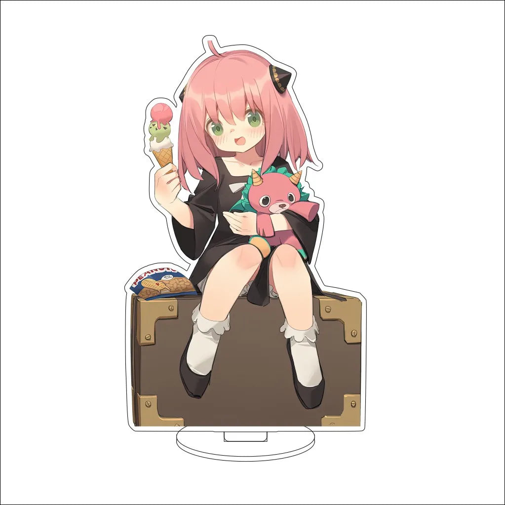 16CM Anime SPY×FAMILY Yor Forger Anya Forger Loid Forger Bond Forger Cos Acrylic Figure Stand Ornaments Chrismas Gifts