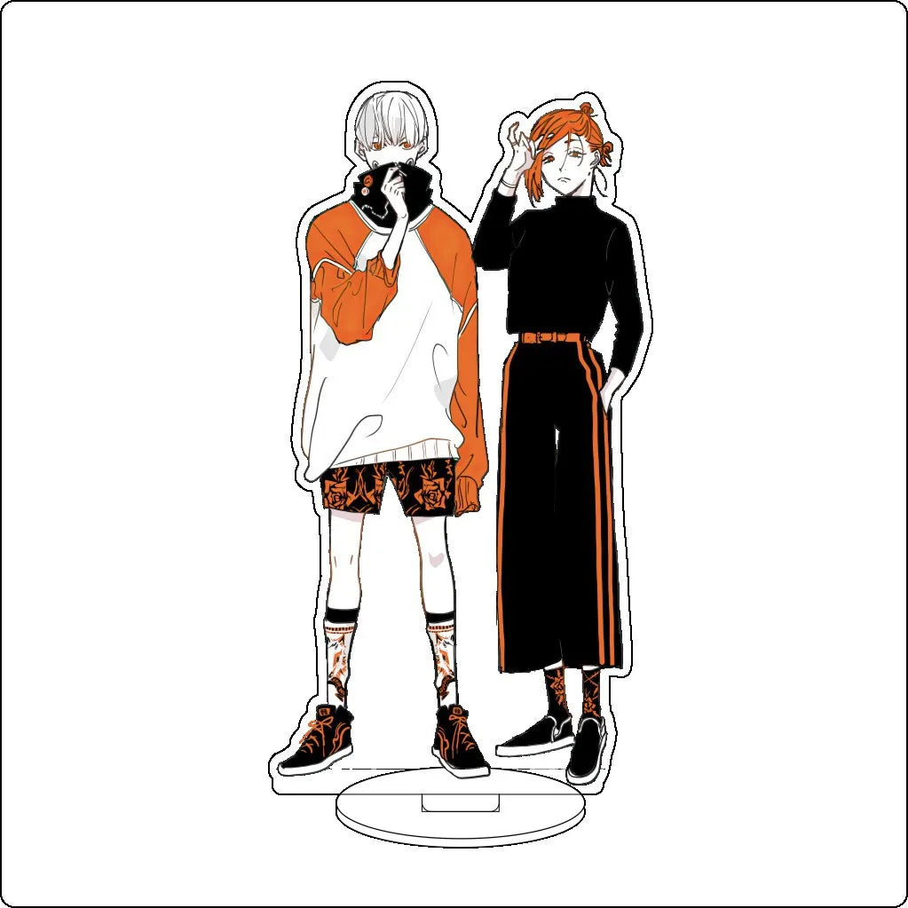 16CM Anime Jujutsu Kaisen Gojo Satoru Itadori Yuji Fushiguro Megumi Zen'in Maki Cos Acrylic Figure Stand Ornaments Chrismas Gift