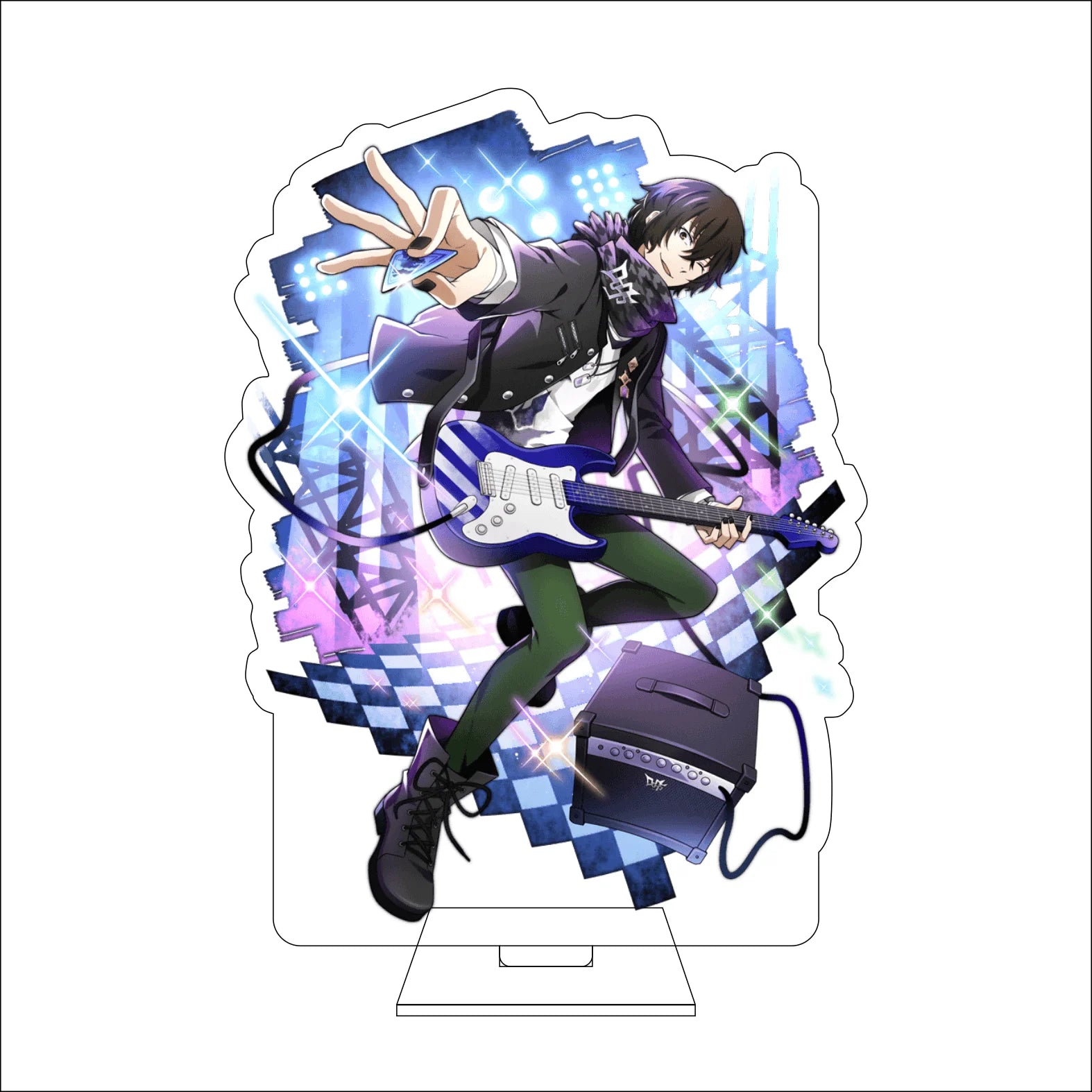 16CM Anime Bungo Stray Dogs Cosplay Acrylic Figure Stand Plate Ryunosuke Akutagawa Nakahara Chuuya Ornaments Gifts