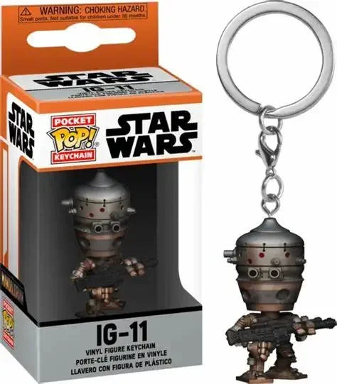 FUNKO POP Star Wars Hera Syndulla AHSOKA BO-KATAN Leiya IG-11 Chubacca R2-D2 Darth Vader Stromtrooper Pocket Pop Keychain Toys
