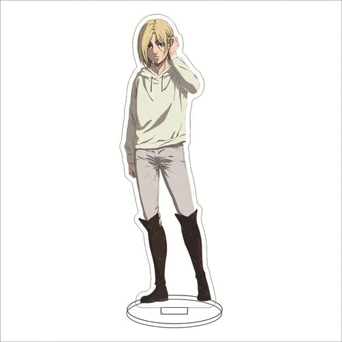 16CM Anime Figure ‌Attack on Titan Eren Jaeger Mikasa Ackerman Armin Arlert Levi Ackerman Cos Acrylic Stand Ornaments Gifts