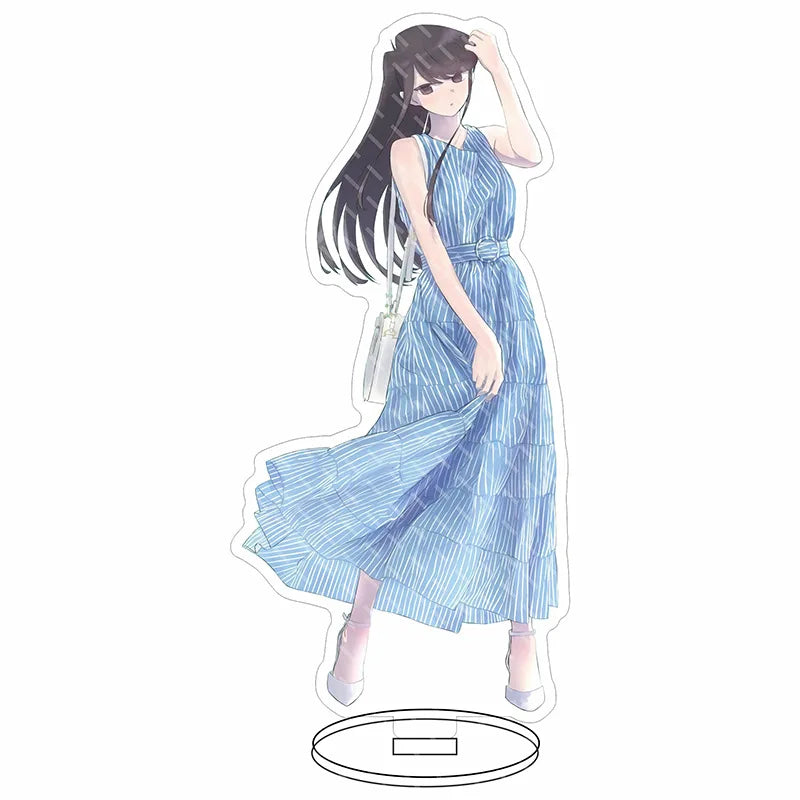 16CM Anime Figure Komi Can't Communicate‌‌ Komi Shouko Osana Najimi Cos Acrylic Stand Ornaments Chrismas Gifts