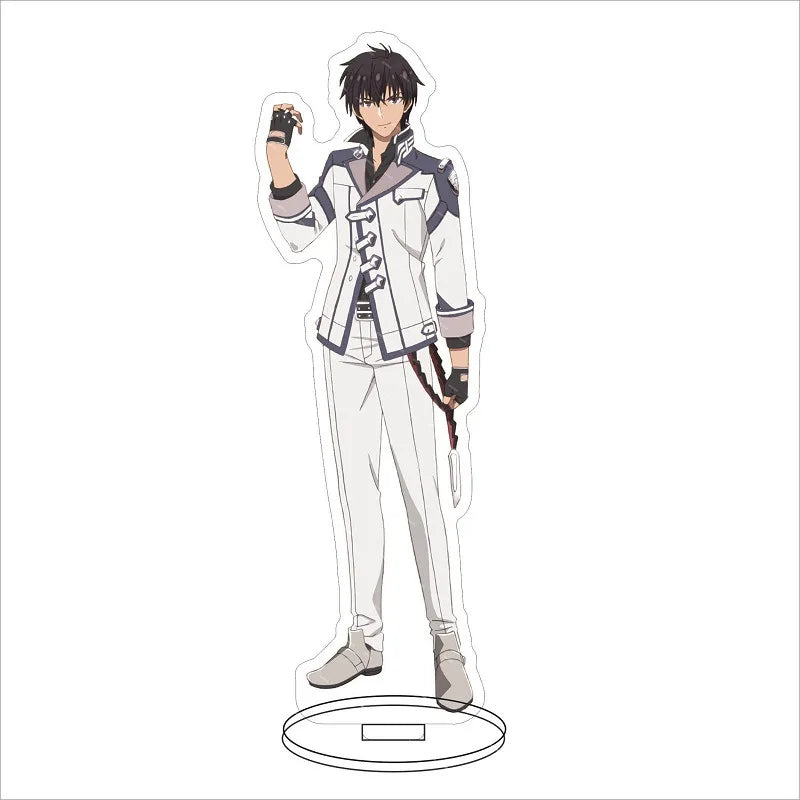 16CM Anime Figure The Misfit of Demon King Academy Misha Necron Sasha Necron Misha Ilioroggo Cos Acrylic Stand Ornaments Gifts