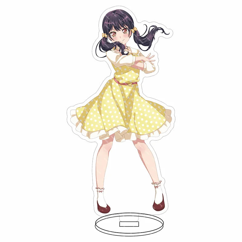 16CM Anime Figure BanG Dream! Morfonica Kurata Mashiro Hiromachi Nanami Futaba Tsukushi Kirigaya Toko Cos Acrylic Stand Ornament
