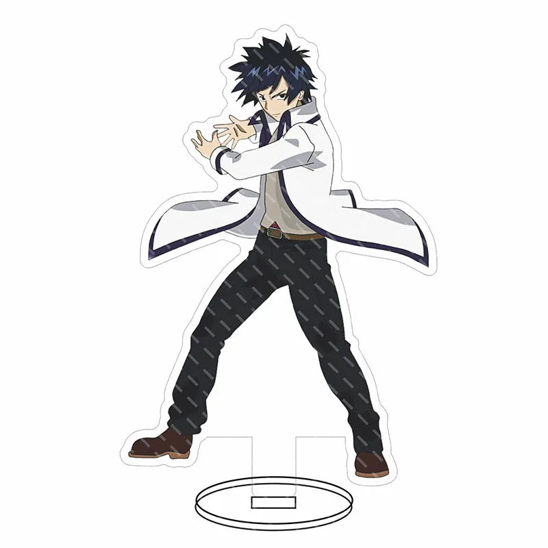 16CM Anime Figure FAIRY TAIL Natsu Dragneel Lucy Heartfilia Erza Scarlet Wendy Marvell Cos Acrylic Big Stand Ornaments Gifts