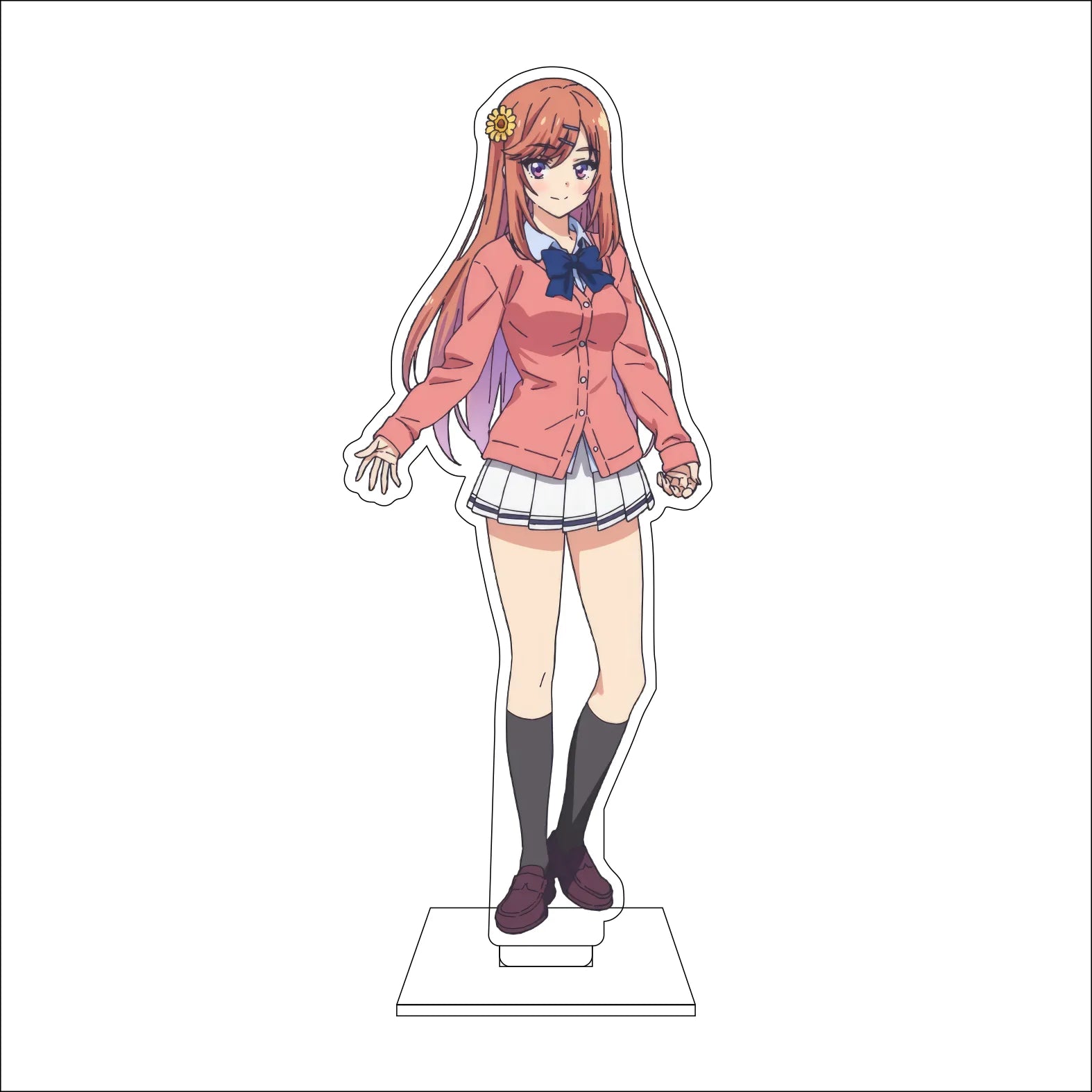 16CM Anime Classroom of the Elite Cosplay Acrylic Figure Stand Plate Ibuki Mio Karuizawa Kei Horikita Suzune Ornaments Gifts