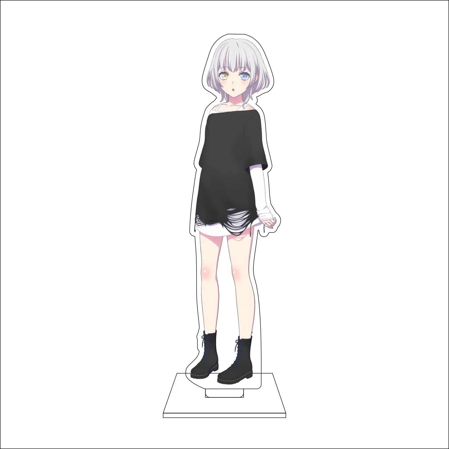 16CM Anime BanG Dream! Cosplay Acrylic Figure Stand Plate Ran Mitake Moca Aoba Himari Uehara Tomoe Udagawa Ornaments Gifts