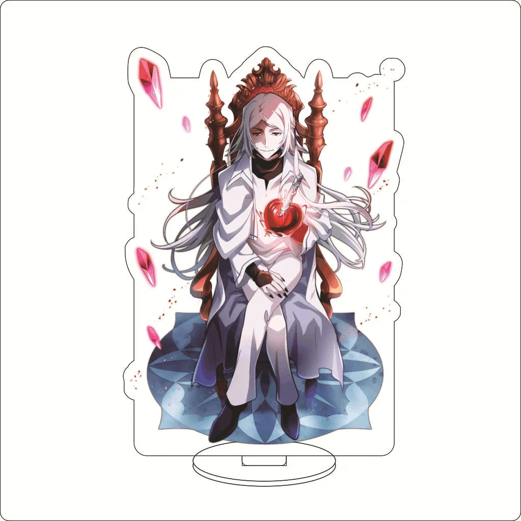16CM Anime ‌Bungo Stray Dogs Nakajima Atsushi Dazai Osamu Kunikida Doppo Edogawa Ranpo Cos Acrylic Figure Stand Ornaments Gifts