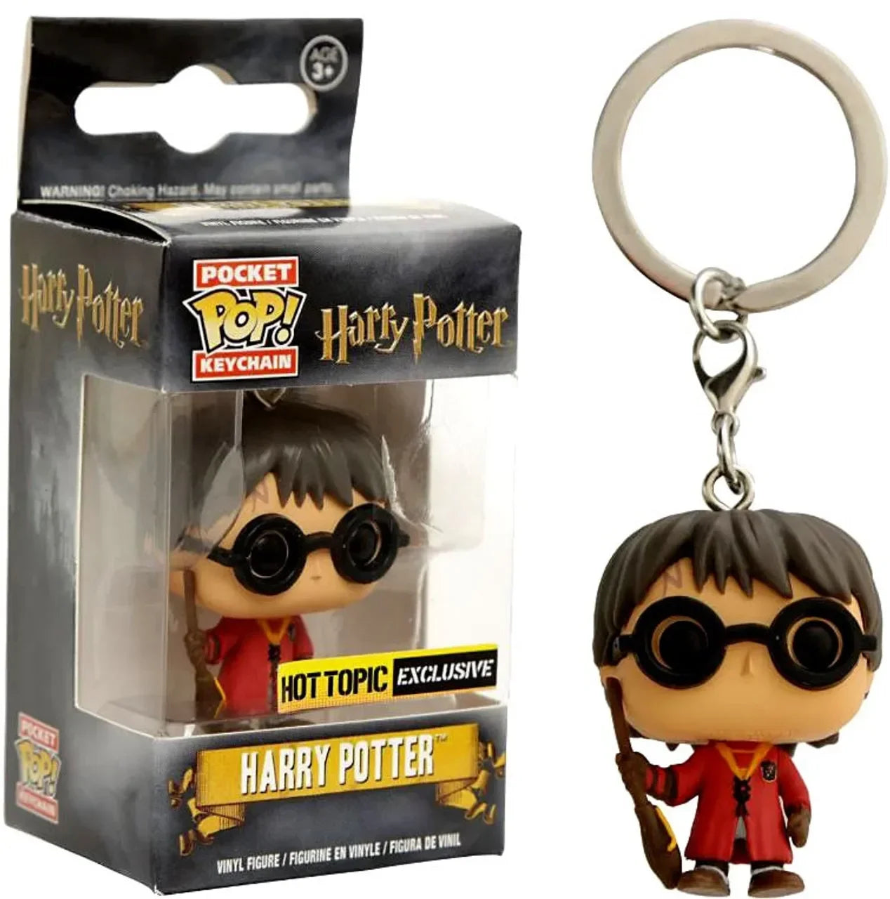 Funko POP Keychain Toy Hermione Granger Dobby Dumbledore Malfoy Ginny Ron Hedwig Snape Voldemort Luna Pocket Pop Key Ring Toy