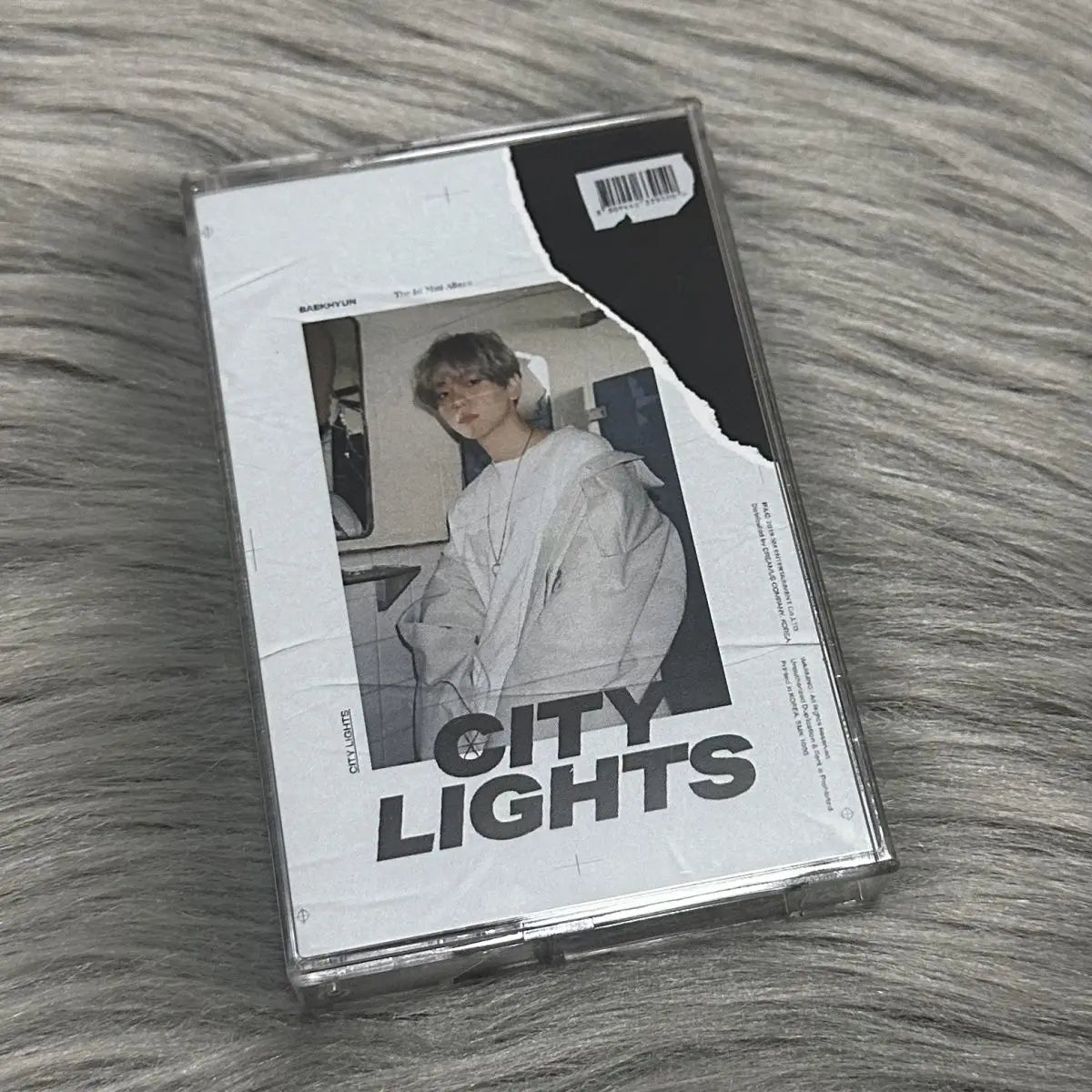 EXO BaekHyun Solo Album City Lights Korean Music Cassette Brand New Unopened Merchandise Collectors K Pop