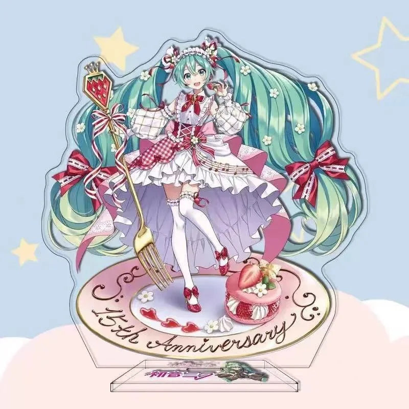 Hatsune Miku Anime Character Acrylic Standee Virtual Singer Desk Decoration Fan Collection Gift - 10CM Standing Figure Display