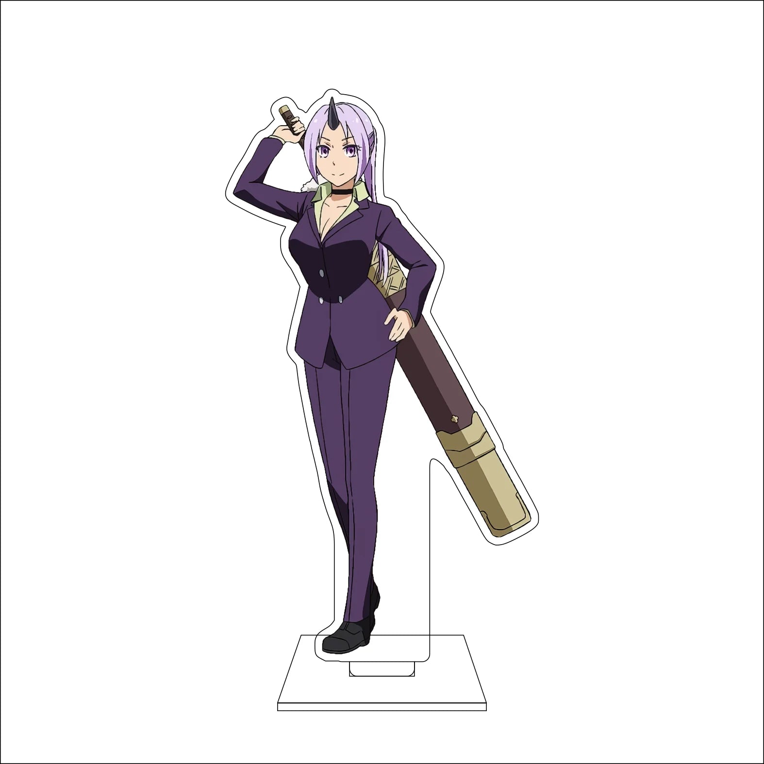 16CM Anime Rimuru Tempest Diablo shuna Shizue Izawa Cosplay Acrylic Figure Stand Plate Ornaments Gifts