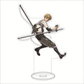 16CM Anime Figure ‌Attack on Titan Eren Jaeger Mikasa Ackerman Armin Arlert Levi Ackerman Cos Acrylic Stand Ornaments Gifts
